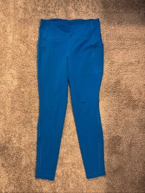 lululemon athletica Bright Blue High-Rise Swift Speed Leggings